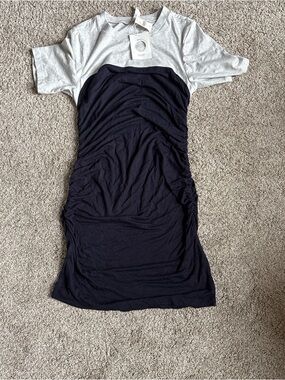 Daily Practice Heather Gray Crewneck Top - Light Gray